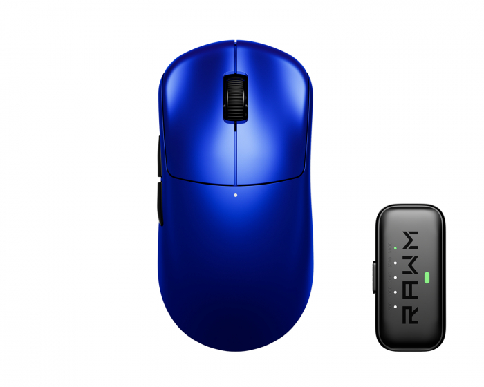 RAWM Leviathan V4 Dual 8K Kabellose Gaming-Maus - Blau (DEMO)