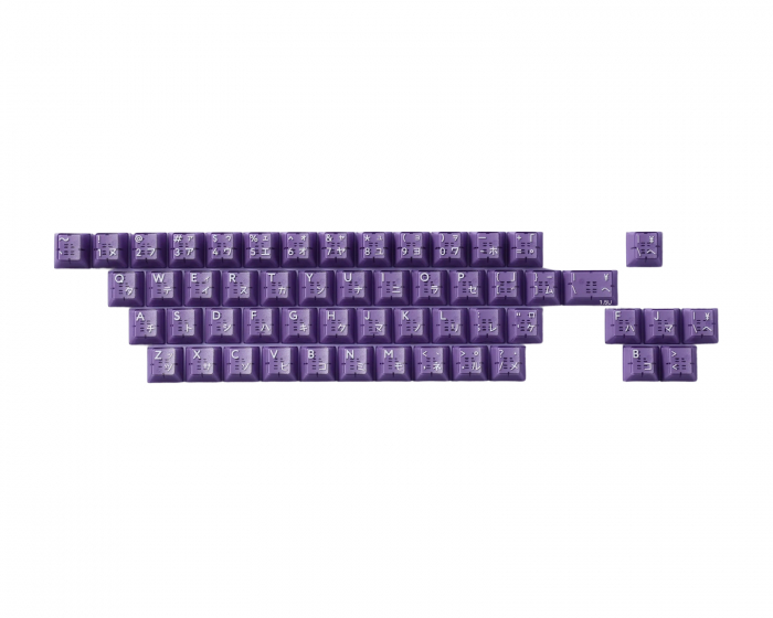 KBDfans PBTfans Atomic Purple R2 - Katakana Kit (DEMO)