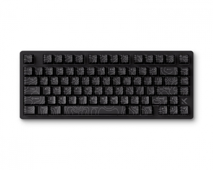 MCHOSE Jet 75 E‑Sport Tastatur - Black Topographic [Kailh Magnetic God Switch] (DEMO)