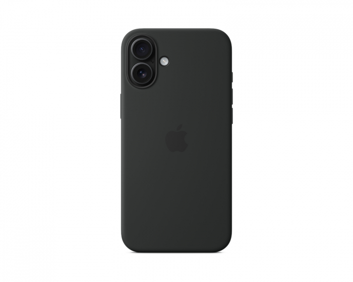 Apple iPhone 16 Plus Silikon Case mit MagSafe - Schwarz (DEMO)