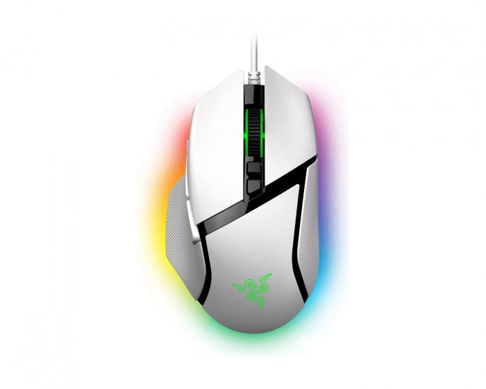 Razer Basilisk V3 Kabelgebundene Gaming-Maus - Weiß (Refurbished)