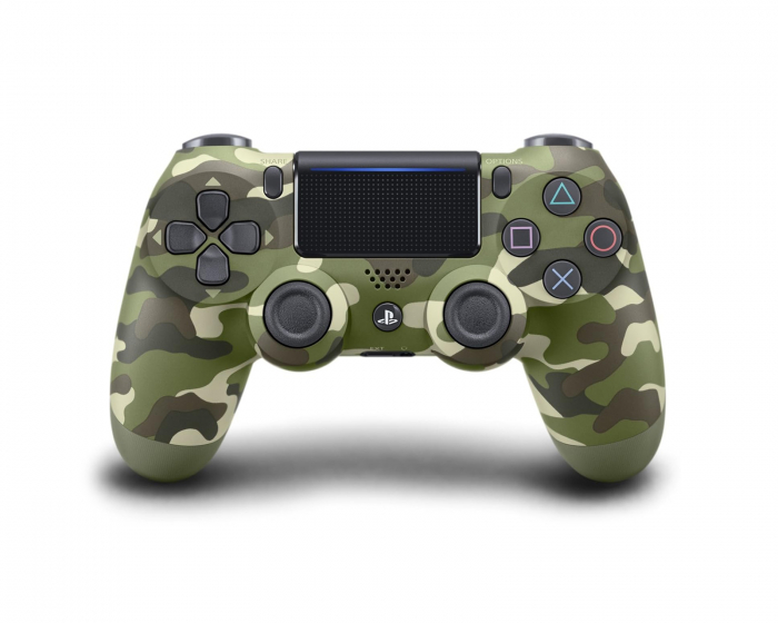 Sony Dualshock 4 Wireless PS4 Controller v2 - Green Camouflage (Refurbished)