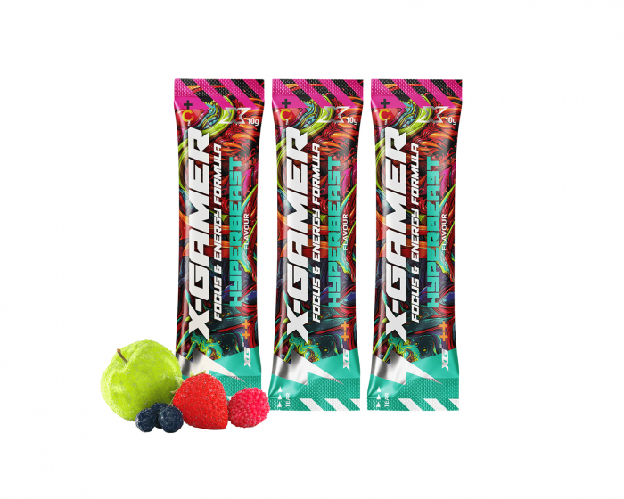 X-Gamer 10g X-Shotz Hyperbeast Fruit Punch (3 Stück)