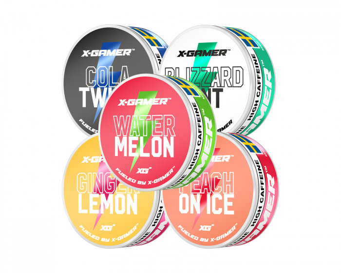 X-Gamer Pouch Energy - Variety Flavour (5-Stück)