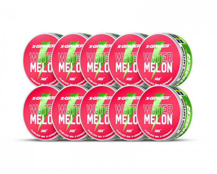 X-Gamer Pouch Energy - Watermelon (10-Stück)