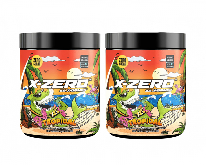 X-Gamer X-Zero Tropical - 2 x 100 Portionen