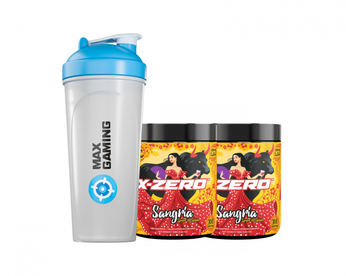 X-Gamer X-Zero Sangria - 2 x 100 Portionen + Shaker