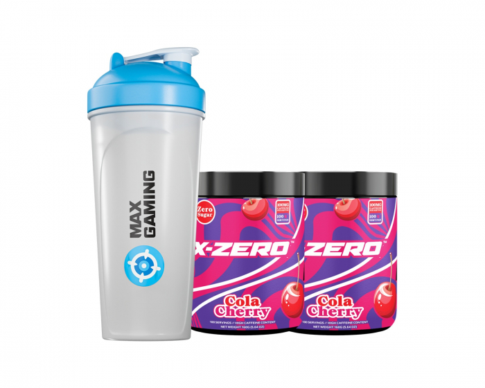X-Gamer X-Zero Cola Cherry - 2 x 100 Portionen + Shaker