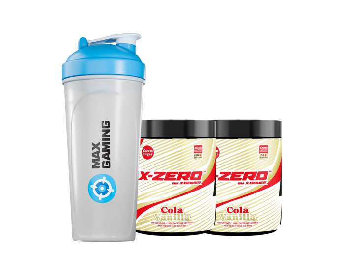X-Gamer X-Zero Cola Orange - 2 x 100 Portionen + Shaker
