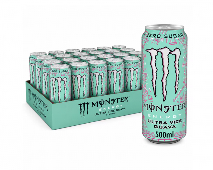 Monster Energy Ultra Vice Guava 24 x 500ml 