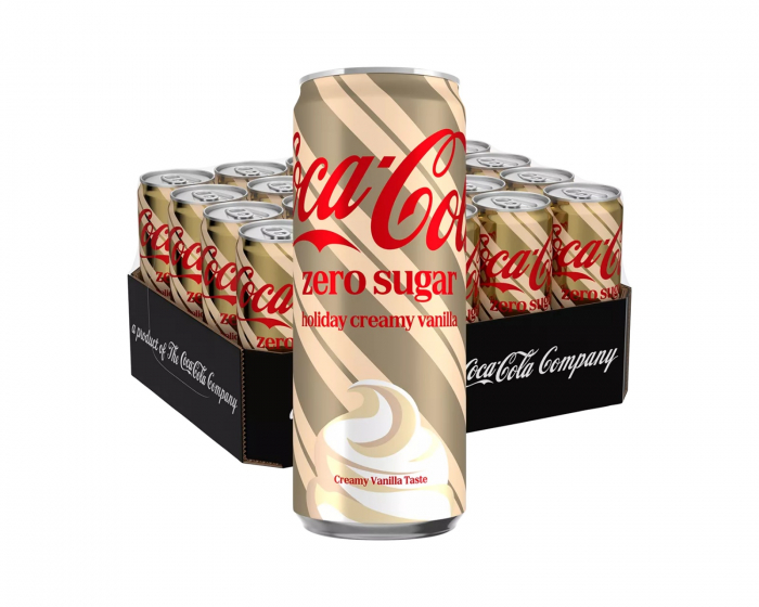 Coca-Cola Zero Holiday Creamy Vanilla 20-pack 33cl (Inkl. pant)