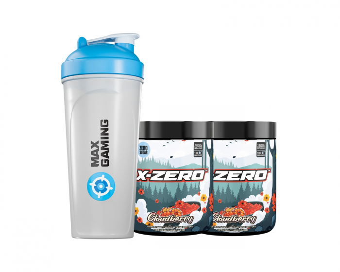 X-Gamer X-Zero Cloudberry - 2 x 100 Portionen + Shaker