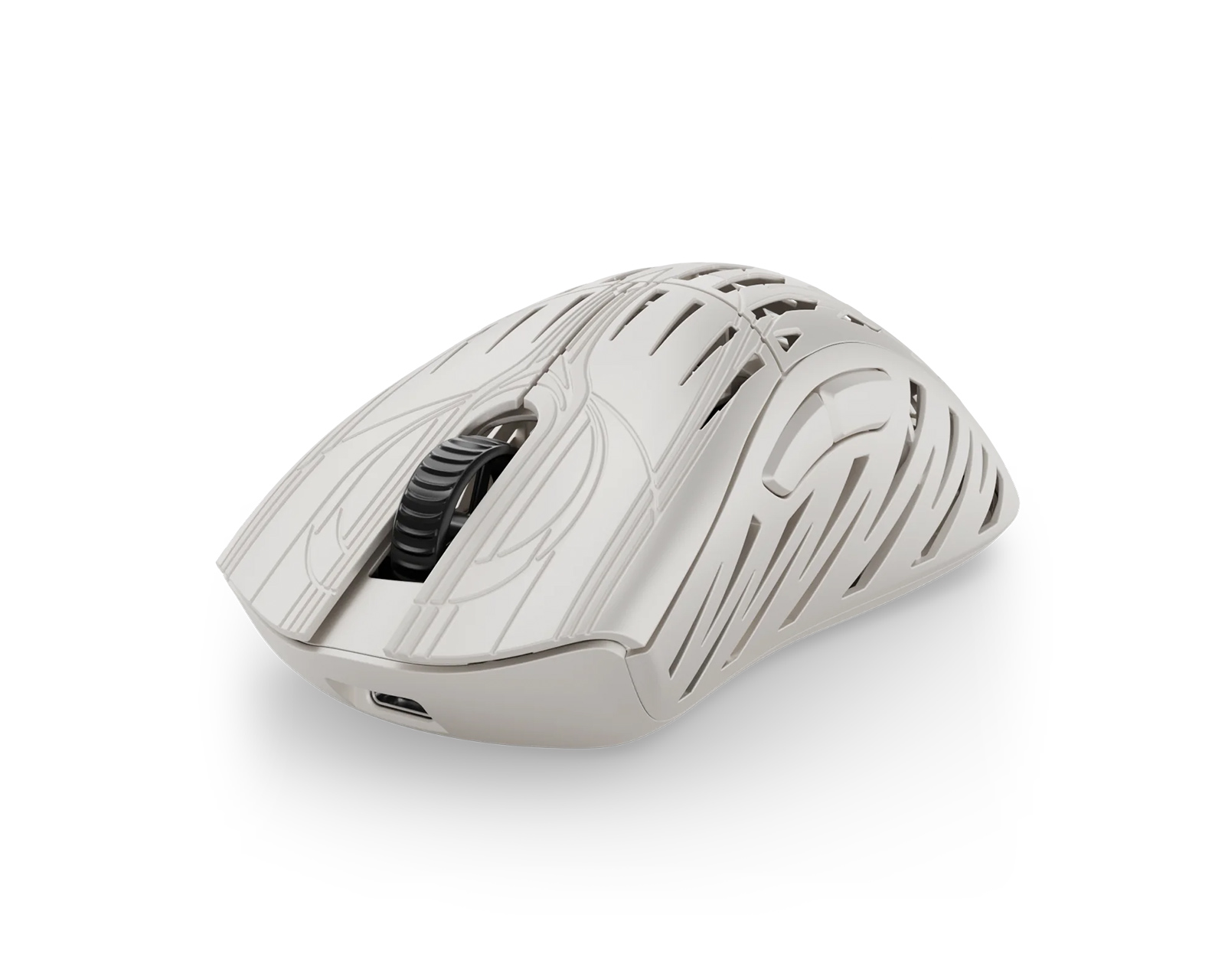 Pwnage Stormbreaker Magnesium Wireless Gaming-Maus - Weiß 
