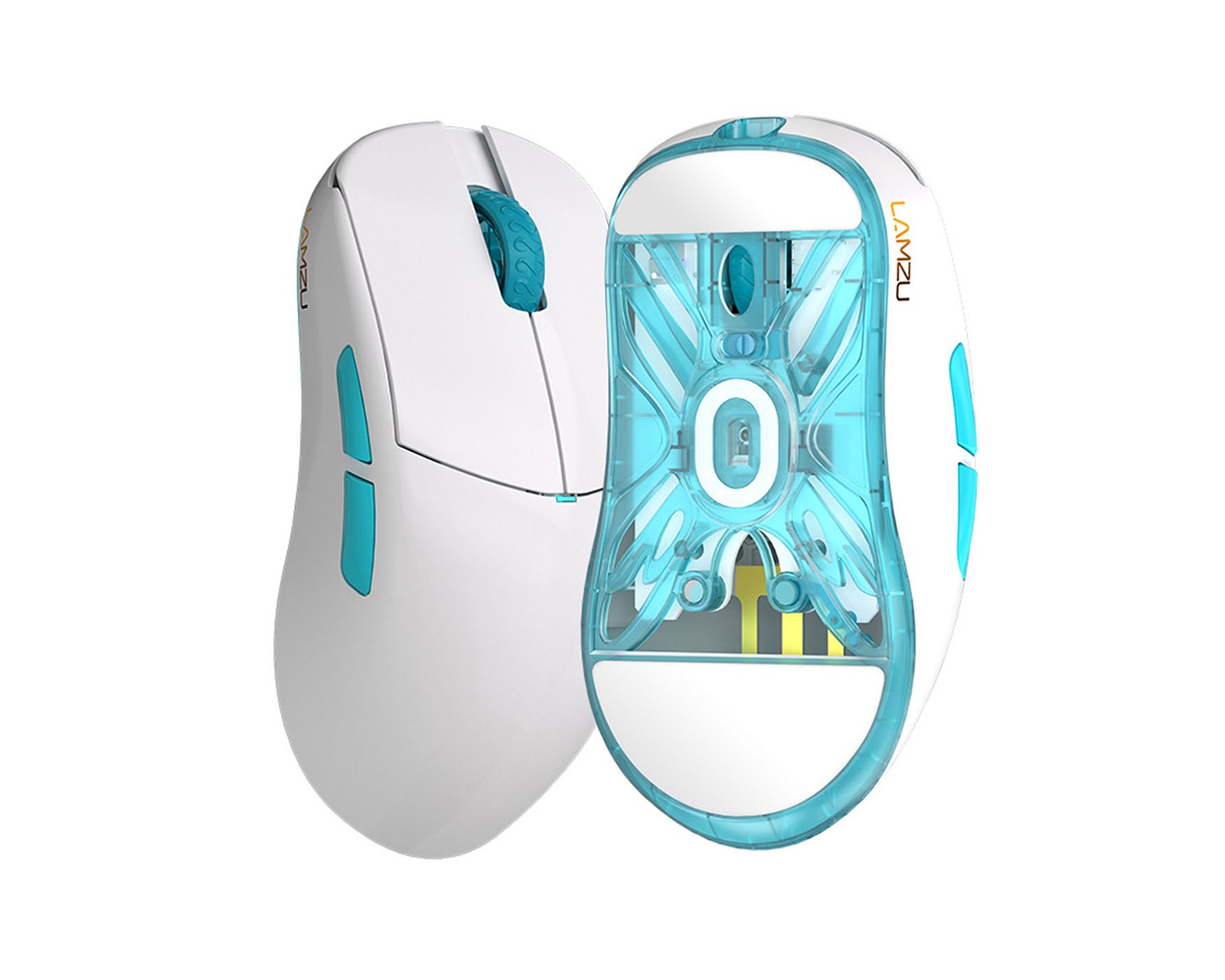マウス・トラックボール lamzu Atlantis mini pro LAMZU ATLANTIS MINI PRO Polar White