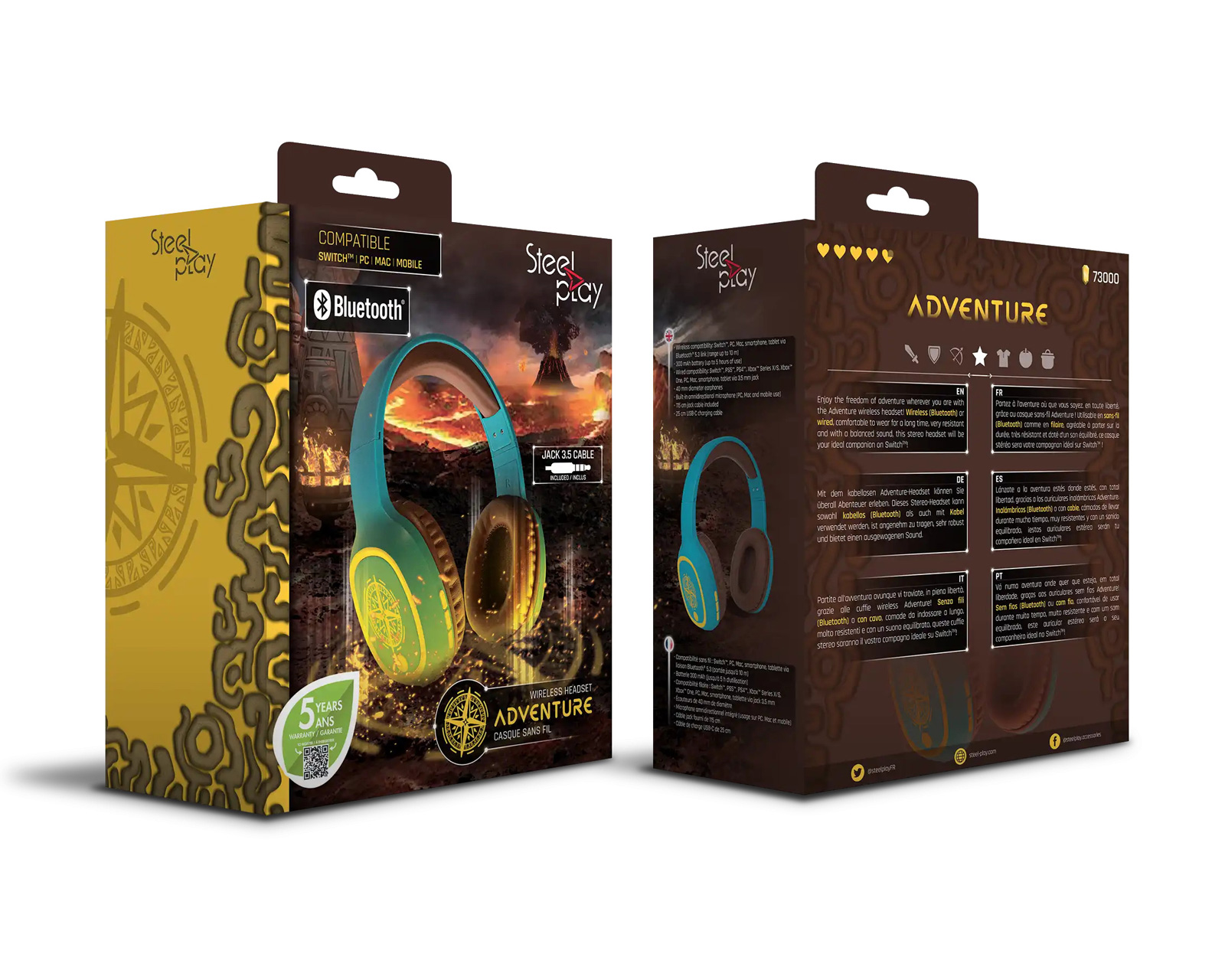STEELPLAY - Stereo Headset - HP-47 [Multi Platorm] (JVAMUL00136) - Al