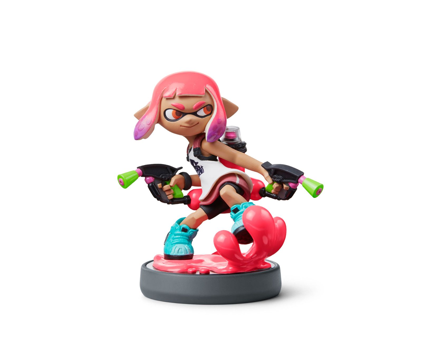 Nintendo amiibo Inkling Girl (Neon Pink) Splatoon Collection MaxGaming.gg