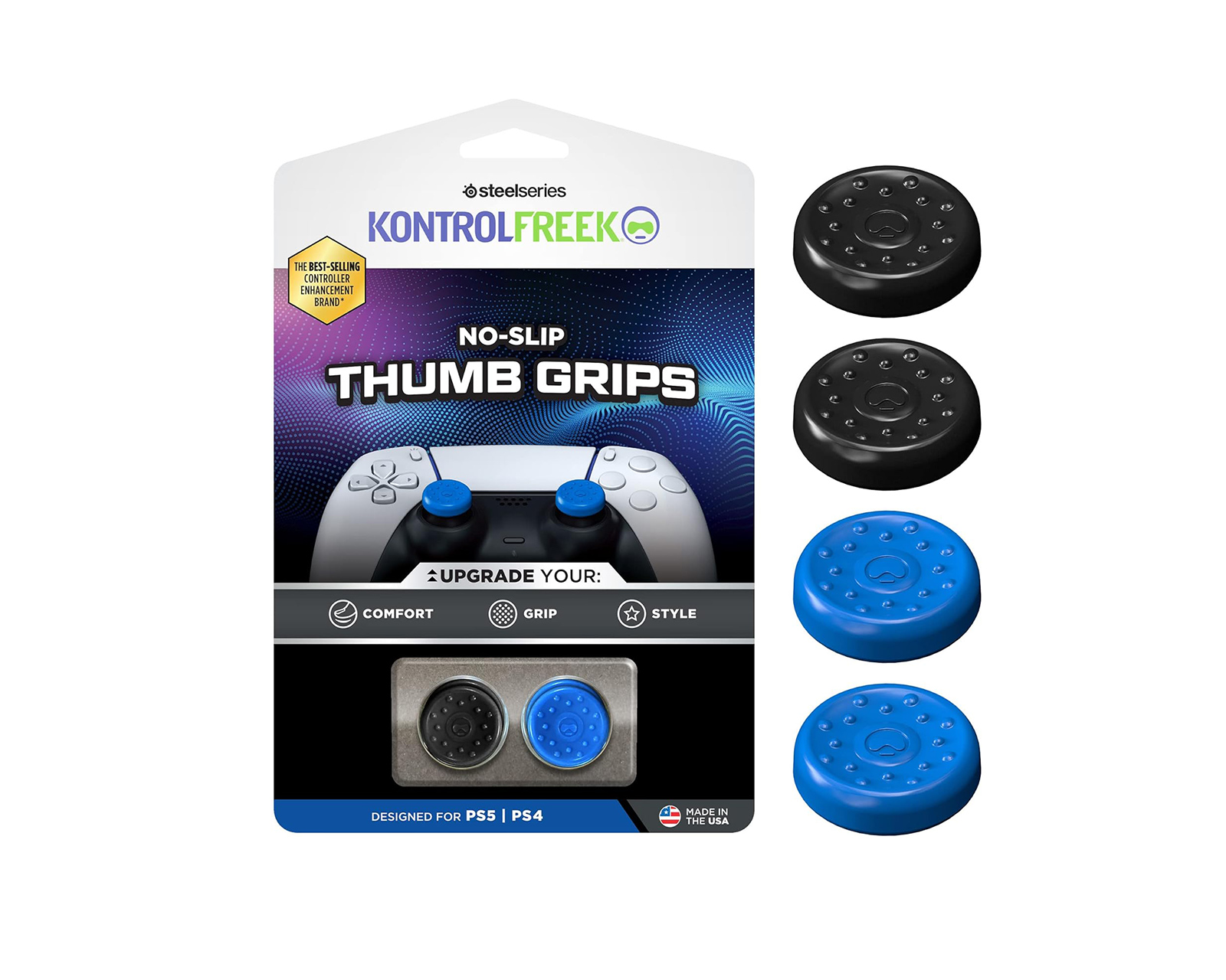 KontrolFreek No Slip Thumb Grips 4p PS5 PS4