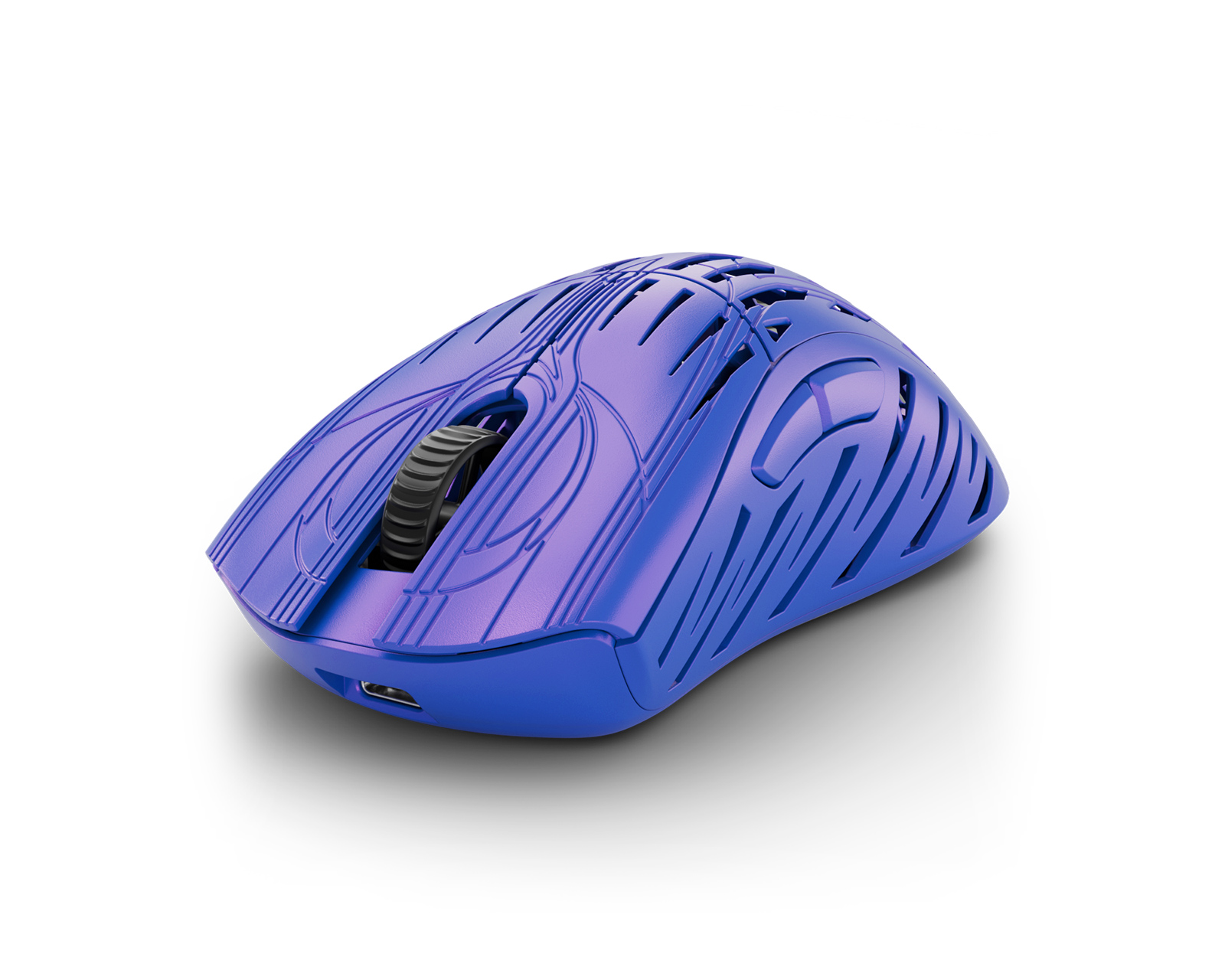 Pwnage Stormbreaker Magnesium Wireless Gaming-Maus - Lila 