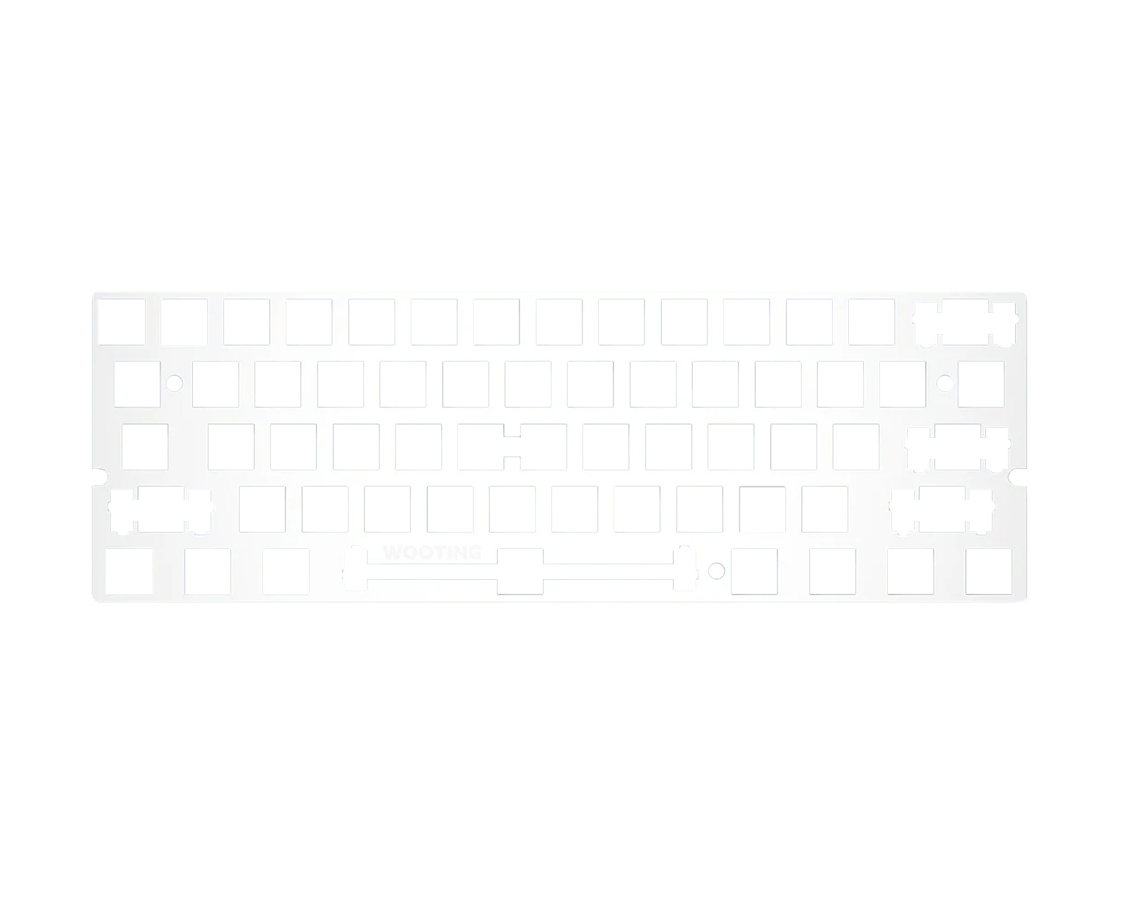 Wooting 60HE Plate - ANSI - MaxGaming.gg