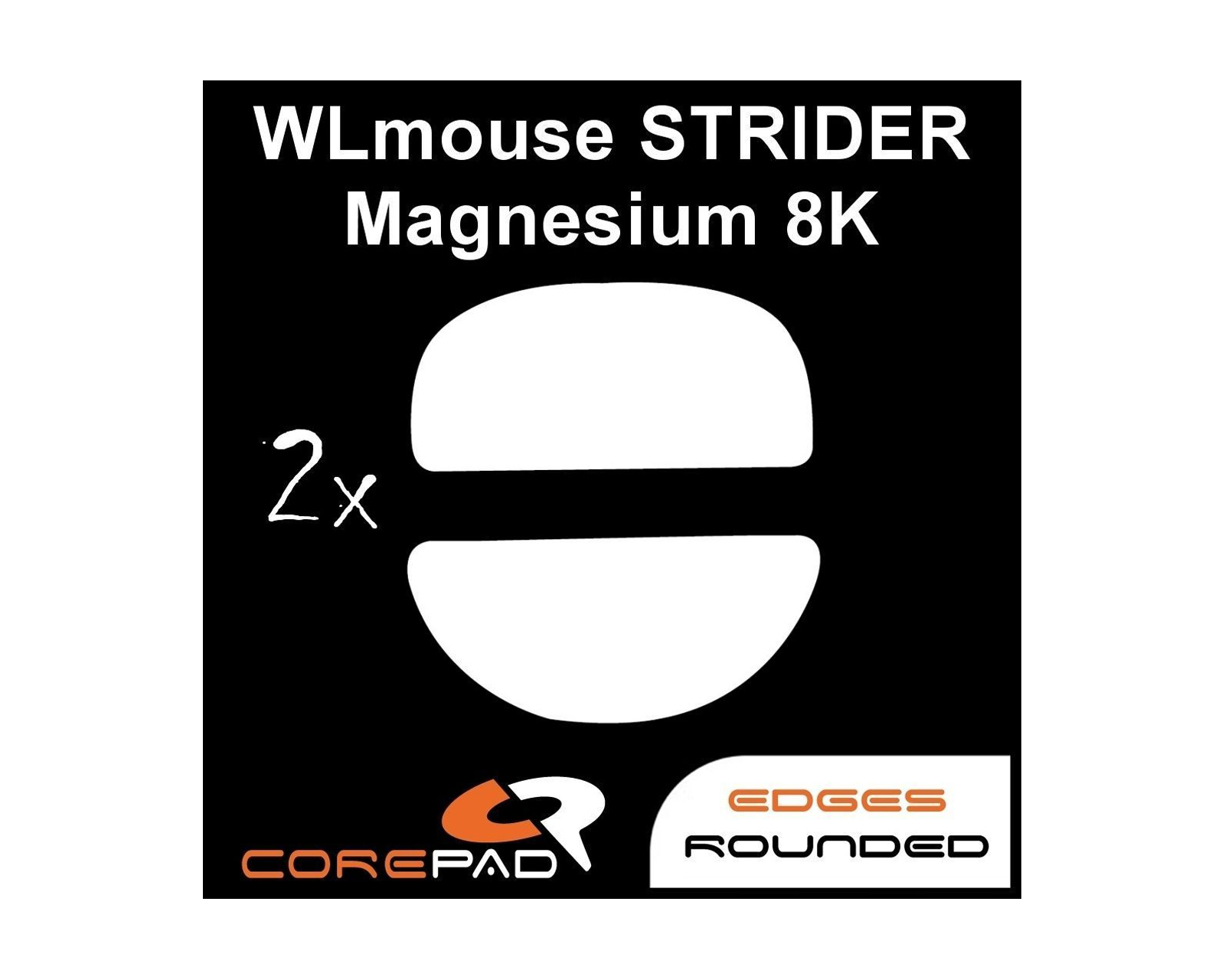 Corepad Skatez Mausfüße Für Saitek Cyborg RAT 3,5,7,9 – PTFE-Gleiter Für Präziseres Gaming