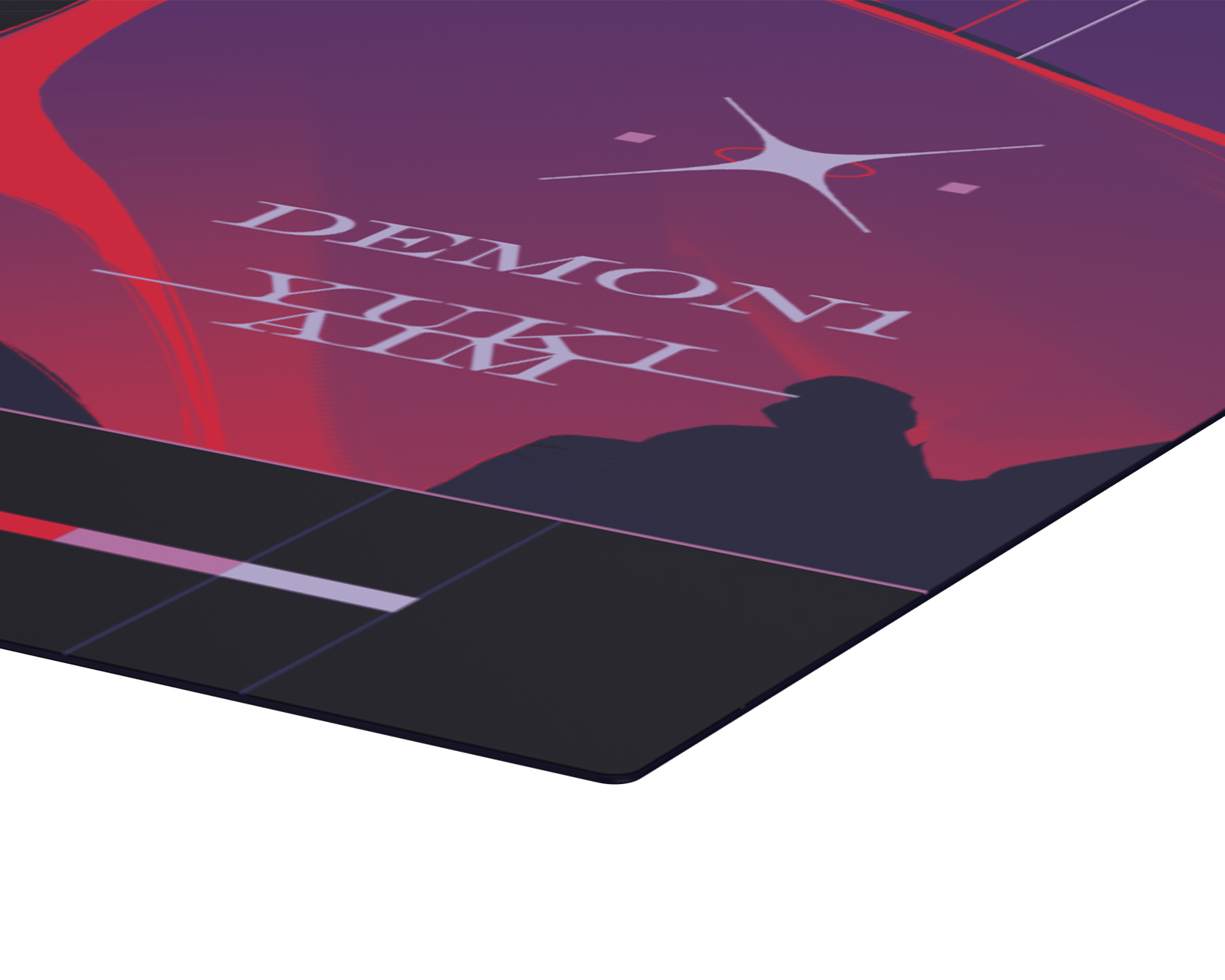Yuki Aim x Demon1 Glas-Mauspad - Limited Edition - MaxGaming.gg