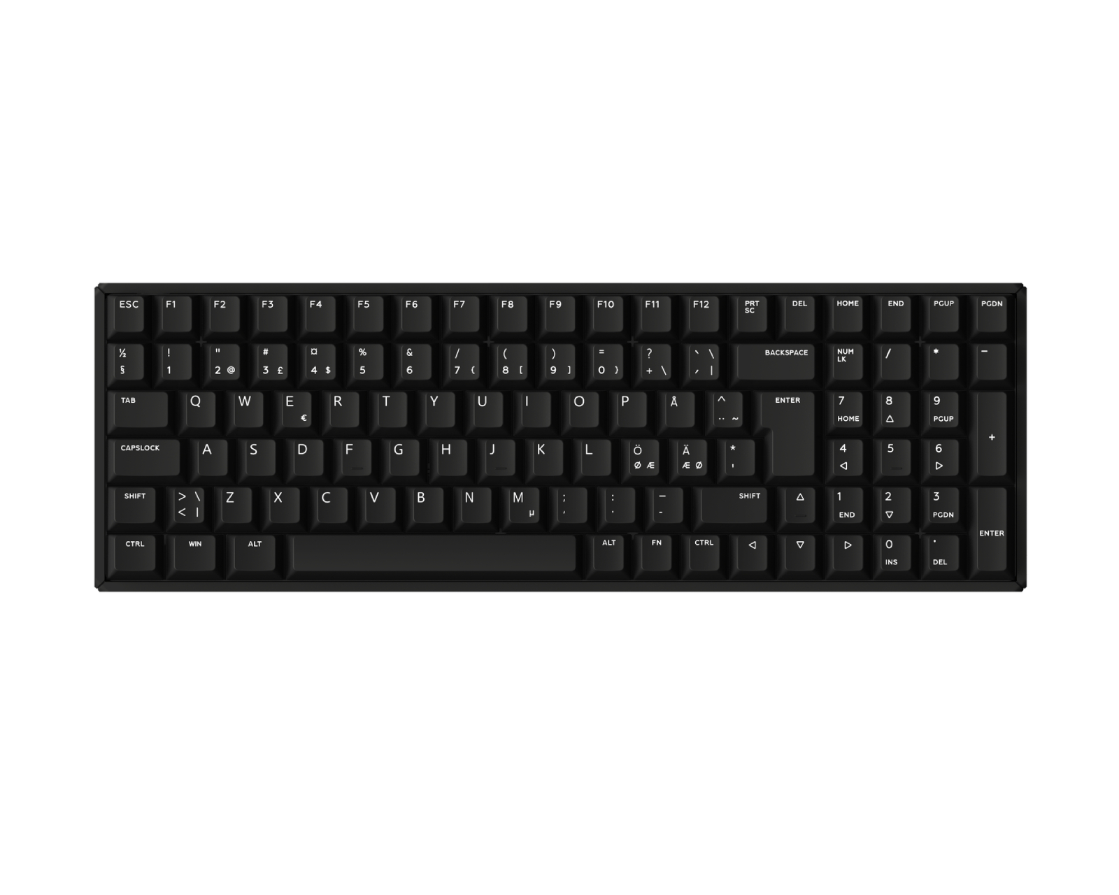 IQunix F97 Dark Side Wireless RGB [TTC Gold Pink] 96% - Kabellose 