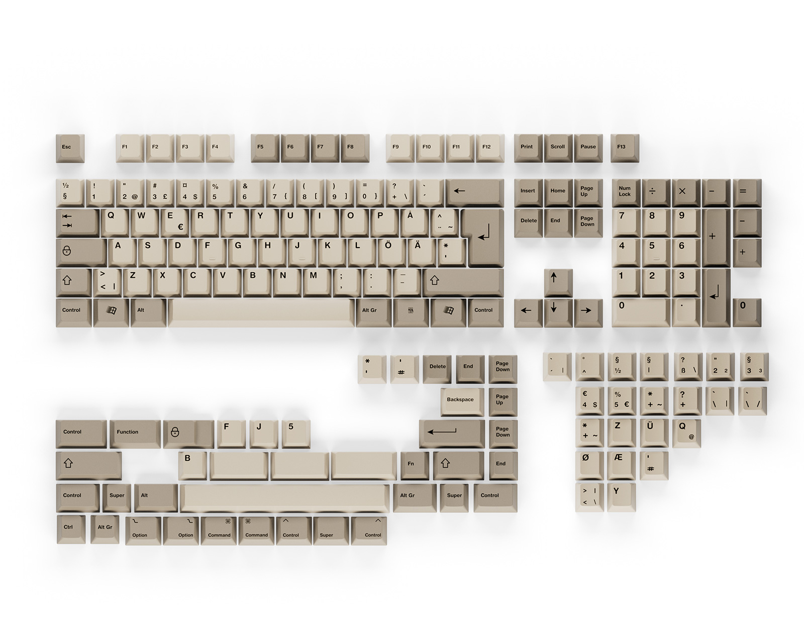 Wooting 60HE+ RGB ISO + MaxCustom Retro - MaxGaming.gg