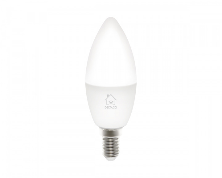 Deltaco Smart Home LED-lampe E14 WiFI 5W