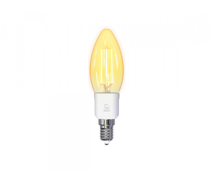 Deltaco Smart Home LED-lampe Filament E14 WiFI 4.5W