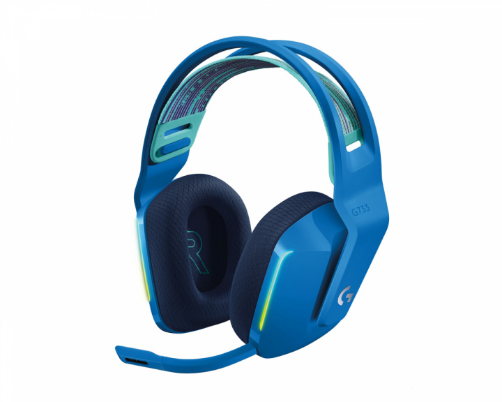 Logitech G733 Lightspeed Wireless Headset - Blau