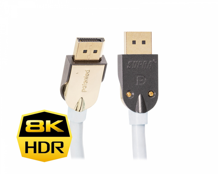 Supra DisplayPort - DisplayPort Kabel - 1 meter