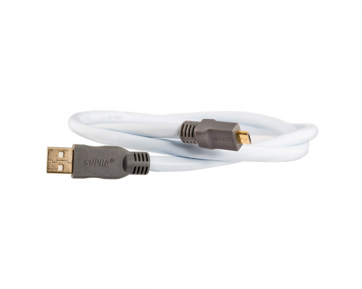 Supra USB Kabel 2.0 A-Micro B - 3 meter