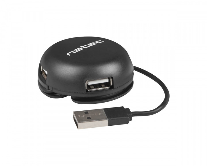 Natec Bumblebee Schwarz 2.0 USB Hub 4-Port