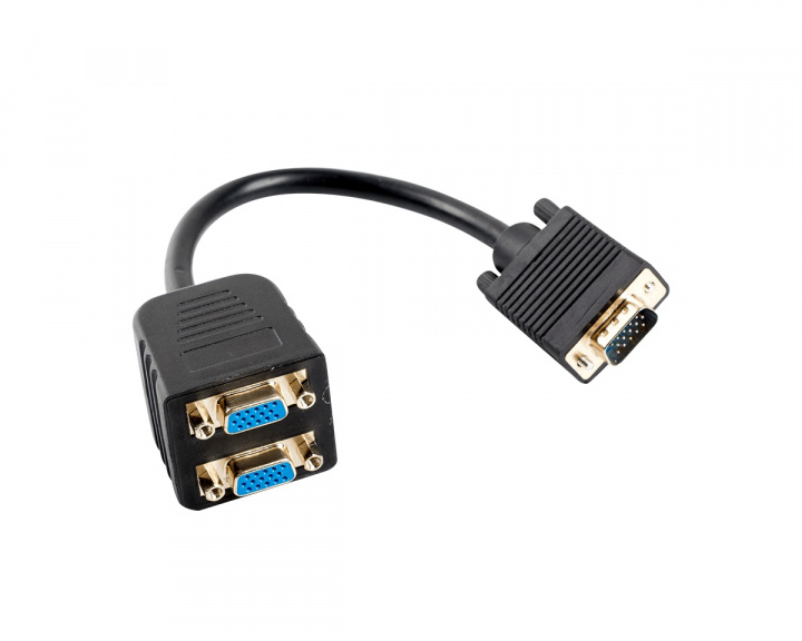 Lanberg VGA > 2x VGA Adapter - 20 cm