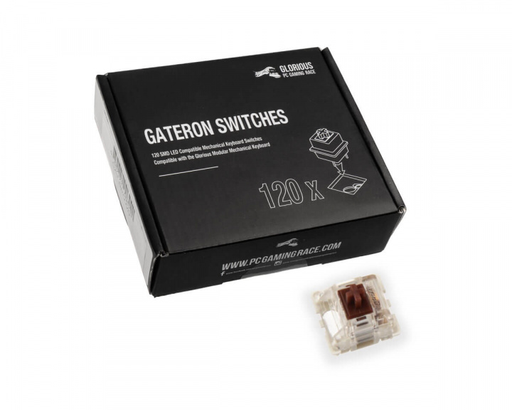 Glorious GMMK Gateron Brown Mechanische Gaming-Tastatur