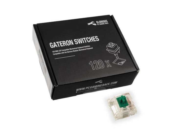 Glorious GMMK Gateron Green Mechanische Gaming-Tastatur