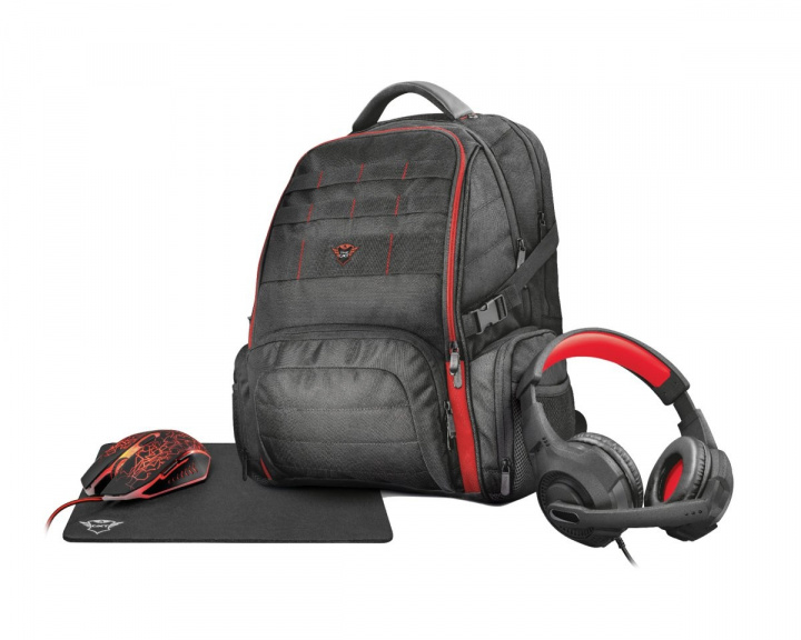 Trust GXT 1250 4-in-1 Rucksack Gaming Bundle