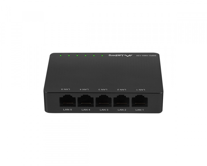 Lanberg Netzwerk-Switch 5-port 100/1000 Mbps V12