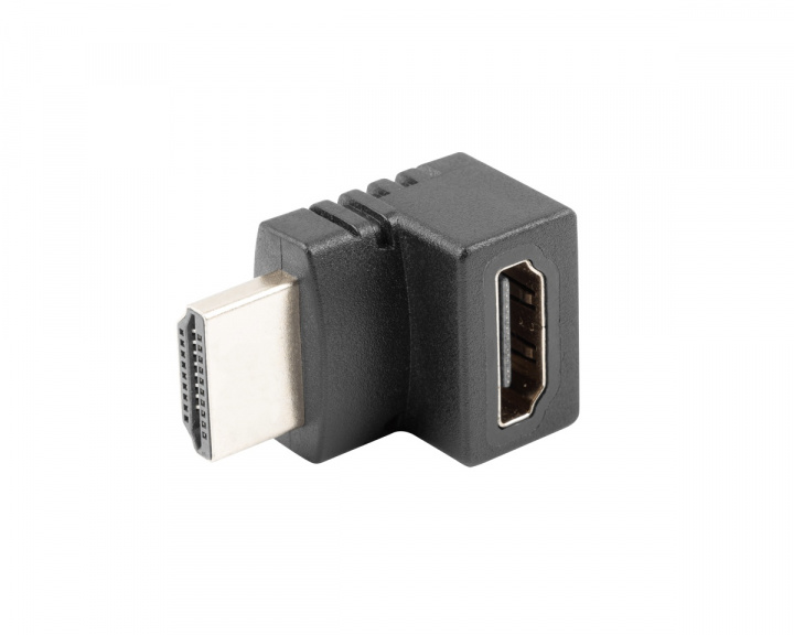 Lanberg Adapter HDMI-A (Stecker) > HDMI-A (Buchse) 90° oben