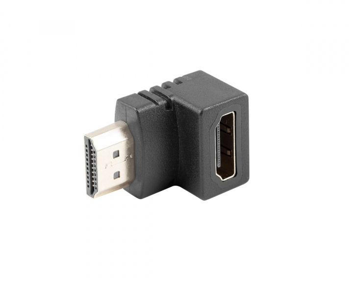 Lanberg Adapter HDMI-A (Stecker) > HDMI-A (Buchse) 90° Nieder