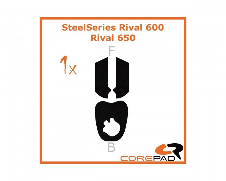 Corepad Grips Für SteelSeries Rival 600/650