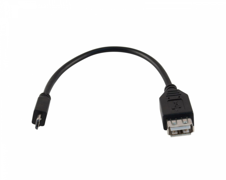 Lanberg Micro-USB Stekcher > USB-A Busche Adapter 0.15M