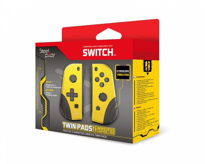 Steelplay Twin Pads Für Nintendo Switch - Gelb