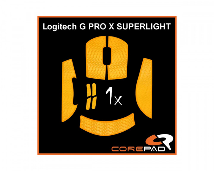 Corepad Soft Grips Für Logitech G Pro X Superlight - Orange