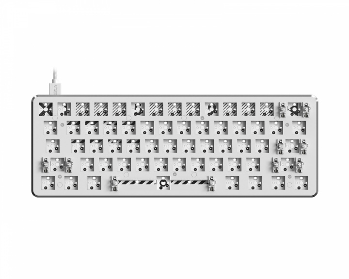 Pulsar PCMK HOTSWAP 60% Barebone ANSI - Weiß