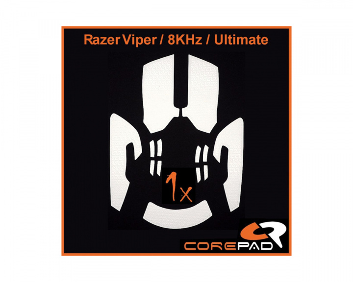 Corepad Grips für Razer Viper/Viper 8kHz/Viper Ultimate - Weiß