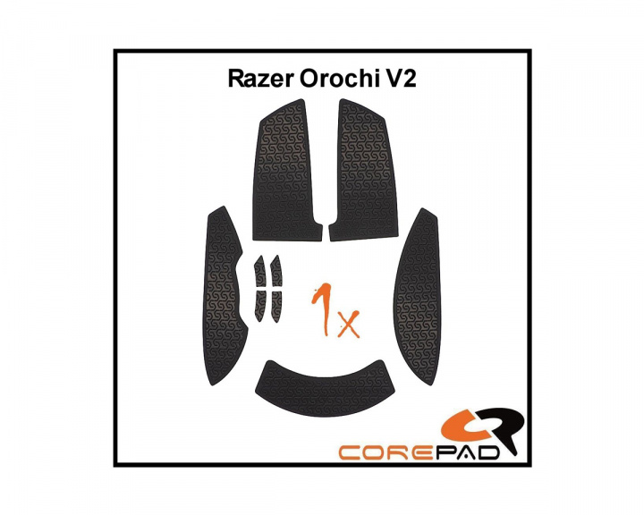 Corepad Grips für Razer Orochi V2 - Schwarz