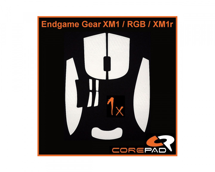 Corepad Grips für Endgame Gear XM1/XM1 RGB/XM1r/XM2w - Weiß