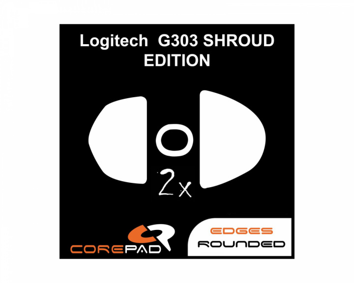 Corepad Skatez PRO für Logitech G303 Shroud Edition