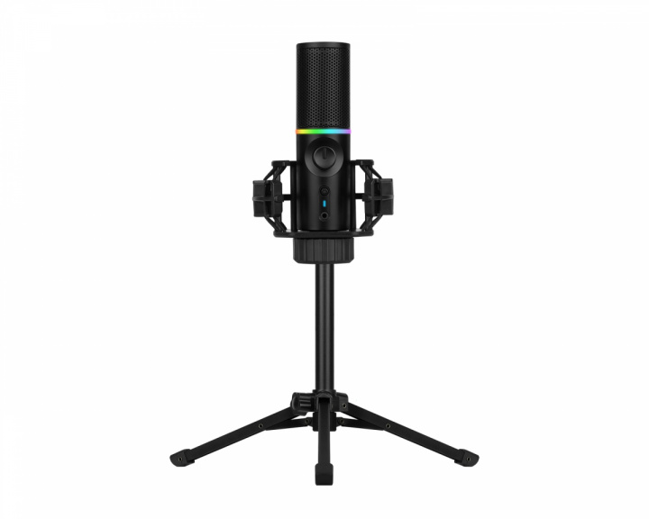 Streamplify MIC - RGB Tripod Microphone - Schwarz